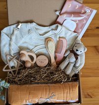 Coffret cadeau naissance garçon - Boho