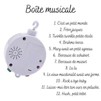 Boîte musical pour mobilr